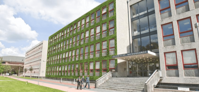 Moss-friendly concrete makes buildings feel more natural