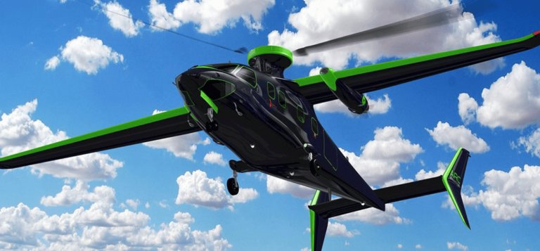 A vertical take-off and landing aircraft that is 40 per cent cheaper to run than a helicopter