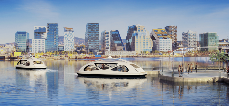 Autonomous vessels for urban waterways