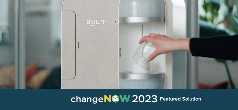 A rapid cleaning machine for reusable glasses